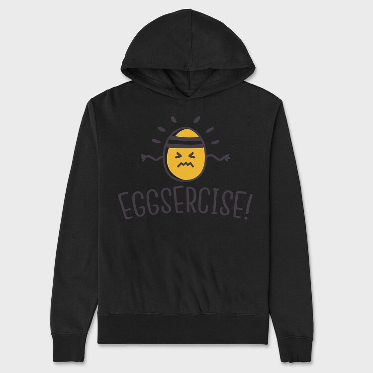 Hanorac Barbati (Unisex), Eggsercise