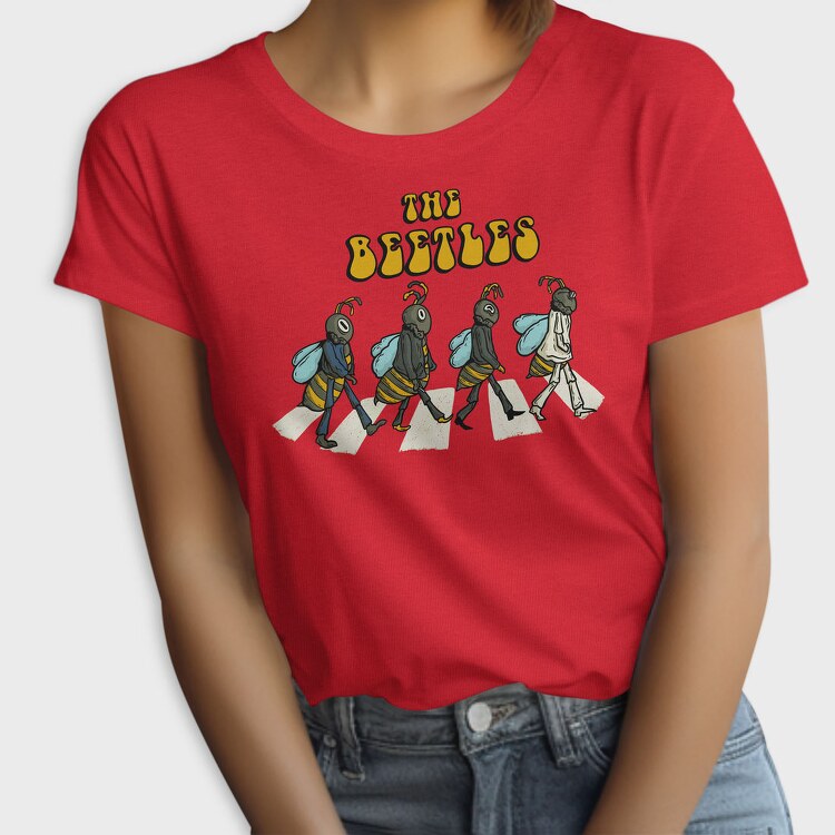 Beetle Beatle Crosswalk, Tricou Femei