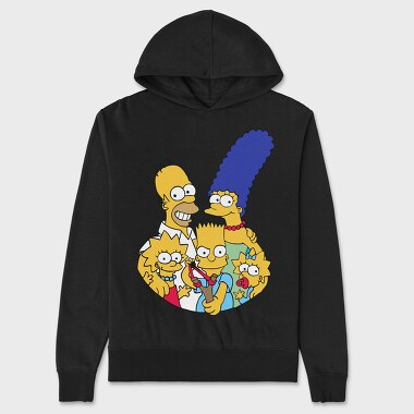 The Simpsons 19, Hanorac Oversize Barbati (Unisex)