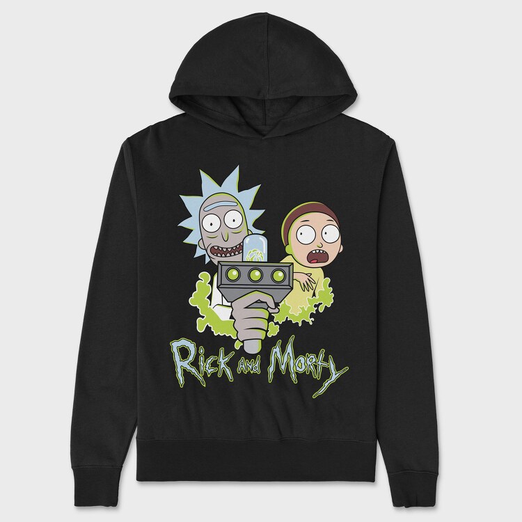 Rick and Morty 26, Hanorac Oversize Barbati (Unisex)