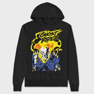 Ghost Rider 2, Hanorac Oversize Barbati (Unisex)