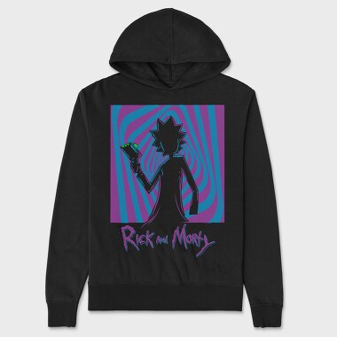 Rick and Morty 38, Hanorac Oversize Barbati (Unisex)