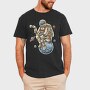 Astronaut Coffee Dreams, Tricou Barbati (Unisex)