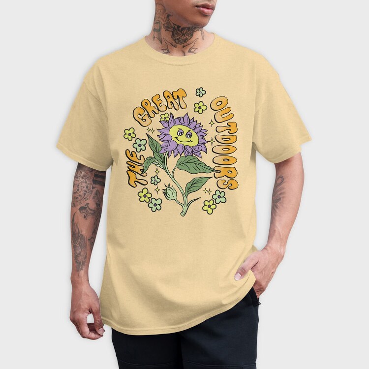 Sunflower Vibes, Tricou Barbati (Unisex)