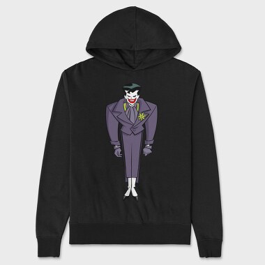 Cartoon Retro Batman 1, Hanorac Oversize Barbati (Unisex)