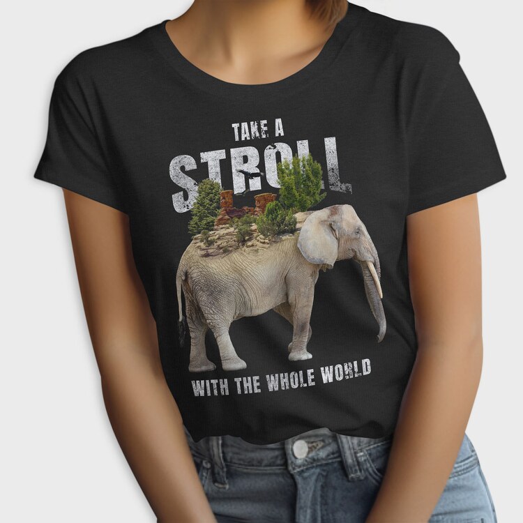 Take a Stroll With the Whole World, Tricou Femei
