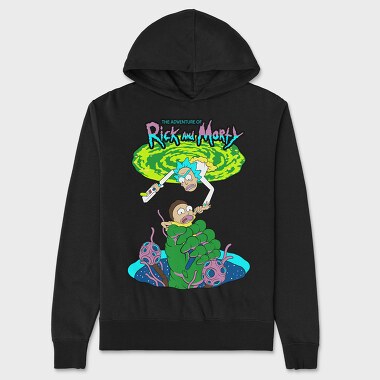 Rick and Morty 62, Hanorac Oversize Barbati (Unisex)