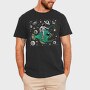 Astronaut Fish Space Ride, Tricou Barbati (Unisex)