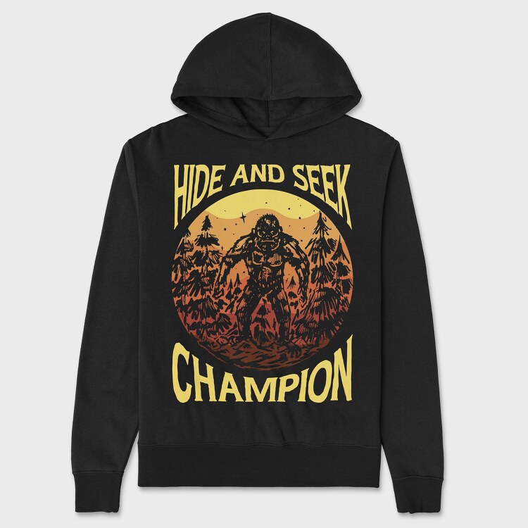 Hide and Seek Champion Sunset, Hanorac Oversize Barbati (Unisex)