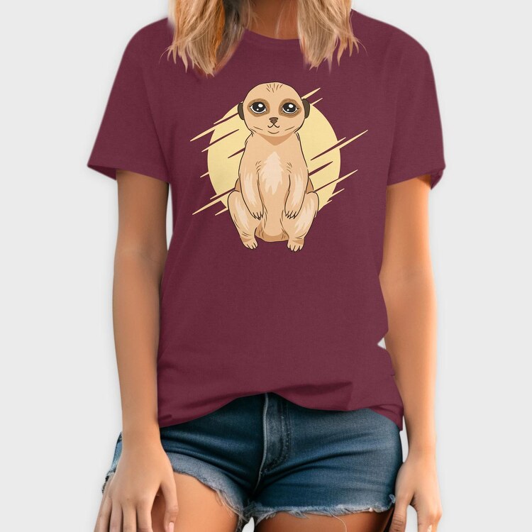 Cute Meerkat, Tricou Barbati (Unisex)