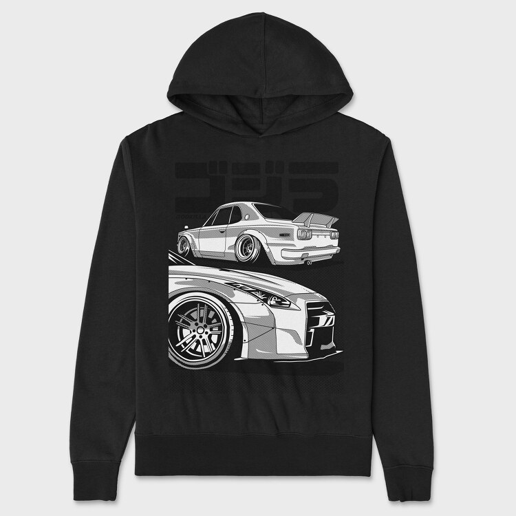 GTR GOJIRA, Hanorac Oversize Barbati (Unisex)