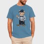Skateboarding Teddy Bear, Tricou Barbati (Unisex)