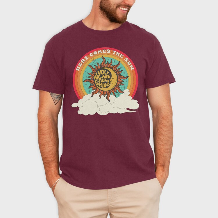 Sunshine Vibes, Tricou Barbati (Unisex)