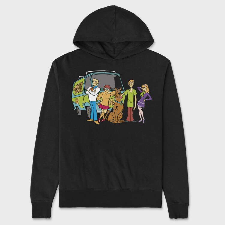 Scooby Doo 1, Hanorac Oversize Barbati (Unisex)