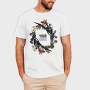Bird Bloom Frame, Tricou Barbati (Unisex)