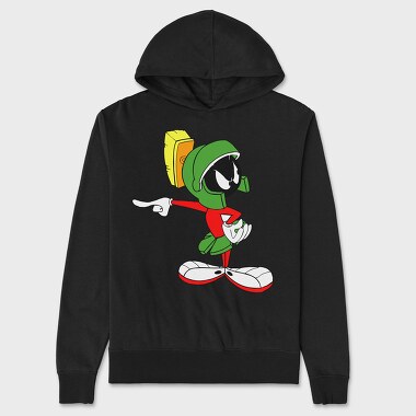 Cartoon Retro Duck Dodgers 1, Hanorac Oversize Barbati (Unisex)