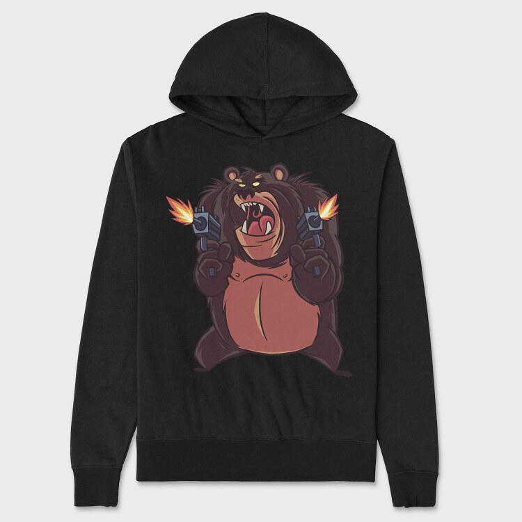 Bear Chuck, Hanorac Oversize Barbati (Unisex)