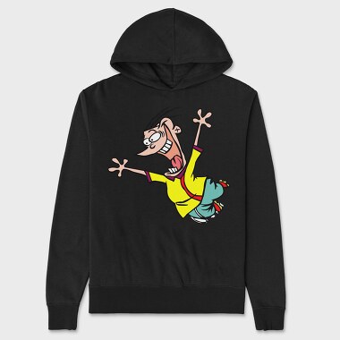 Cartoon Retro Ed Edd N Eddy 5, Hanorac Oversize Barbati (Unisex)