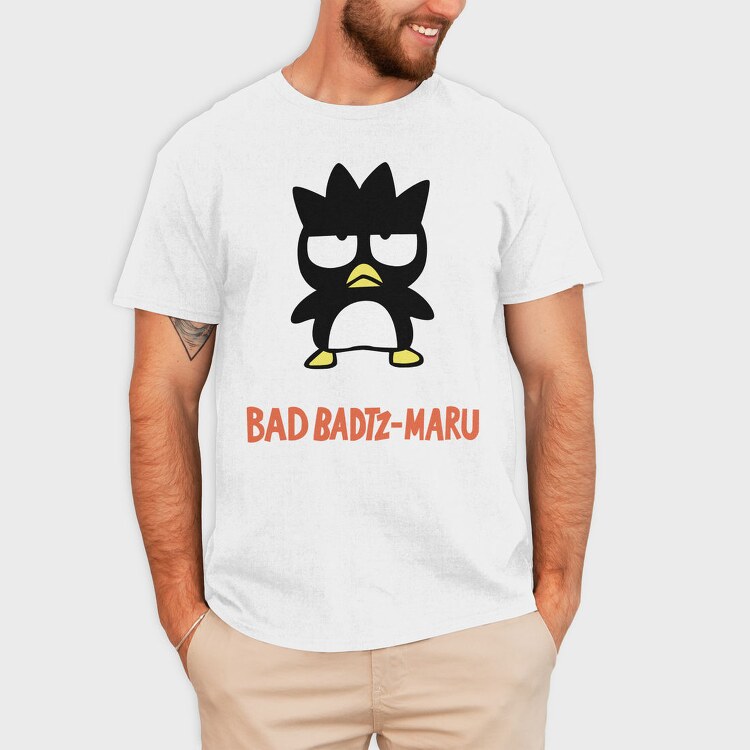 Bad Penguin Vibes, Tricou Barbati (Unisex)