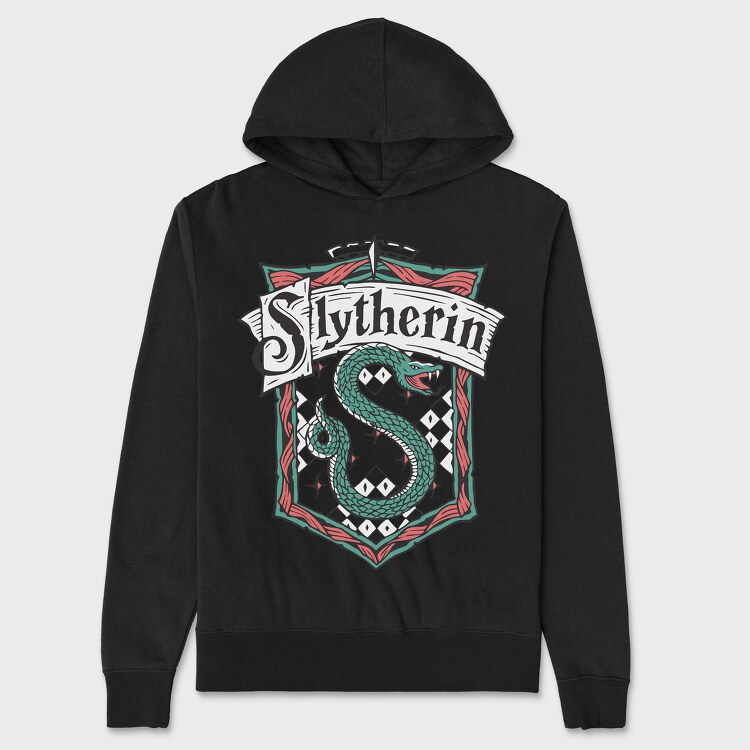 Slytherin Harry Potter, Hanorac Oversize Barbati (Unisex)