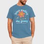 Groovy Flower Vibes, Tricou Barbati (Unisex)