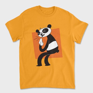 Tricou Barbati (Unisex), Allergic Panda