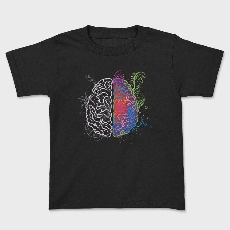 Brain Leftand Right, Tricou Copii