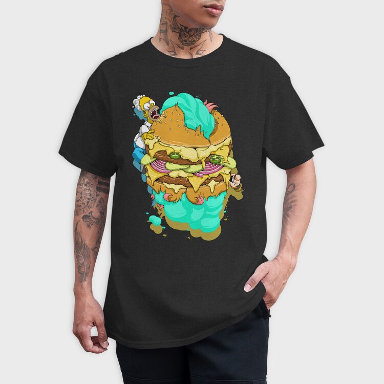 Hamburger Hugger, Tricou Barbati (Unisex)