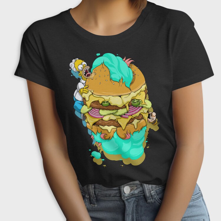 Hamburger Hugger, Tricou Femei