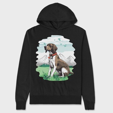 Hound Dog Mountains, Hanorac Oversize Barbati (Unisex)