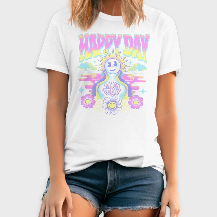 Happy Day Dreamer, Tricou Barbati (Unisex)
