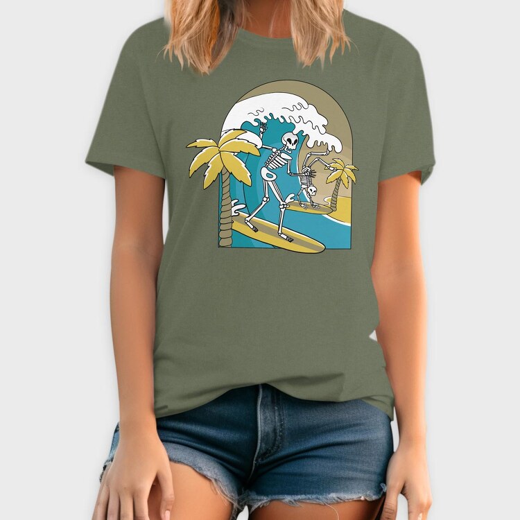 Wave, Tricou Barbati (Unisex)