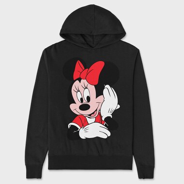 Cartoon Retro Minnie 6, Hanorac Oversize Barbati (Unisex)