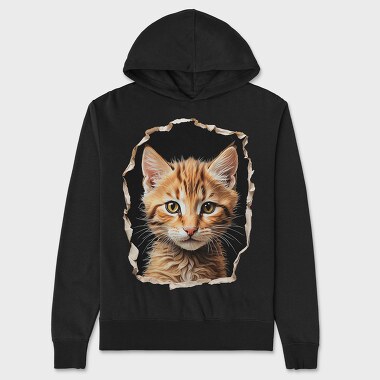 Cute Kitty, Hanorac Oversize Barbati (Unisex)