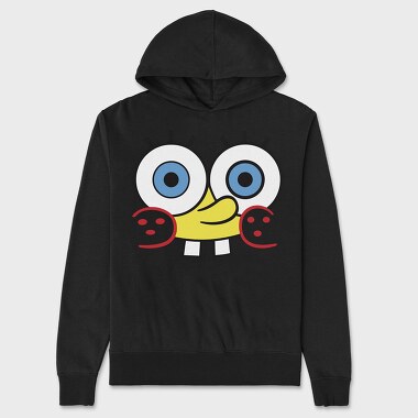 SpongeBob face 17, Hanorac Oversize Barbati (Unisex)