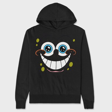 SpongeBob face 18, Hanorac Oversize Barbati (Unisex)