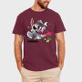 Bunny Punch Vibes, Tricou Barbati (Unisex)
