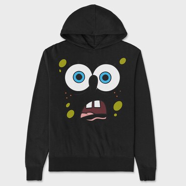 SpongeBob face 6, Hanorac Oversize Barbati (Unisex)