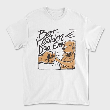 Tricou Barbati (Unisex), Retriever Dad