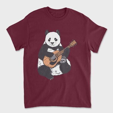 Tricou Barbati (Unisex), Guitar Panda