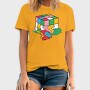 Melting Rubiks Cube, Tricou Barbati (Unisex)