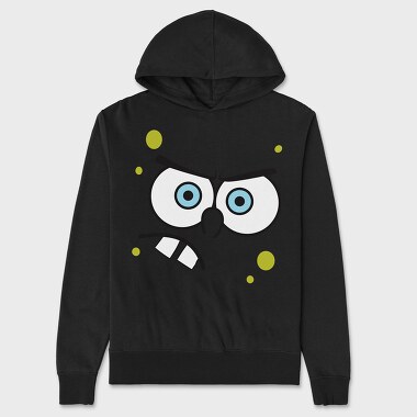 SpongeBob Faces 19, Hanorac Oversize Barbati (Unisex)