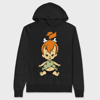 Cartoon Retro the Flintstones 5, Hanorac Oversize Barbati (Unisex)