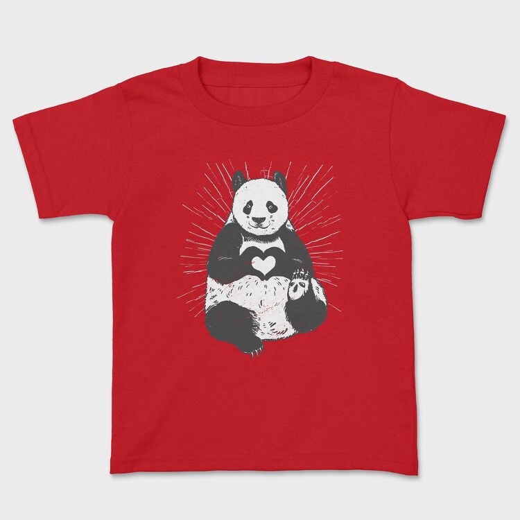 Panda Heart, Tricou Copii