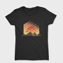 Geometric Sunset, Tricou Femei