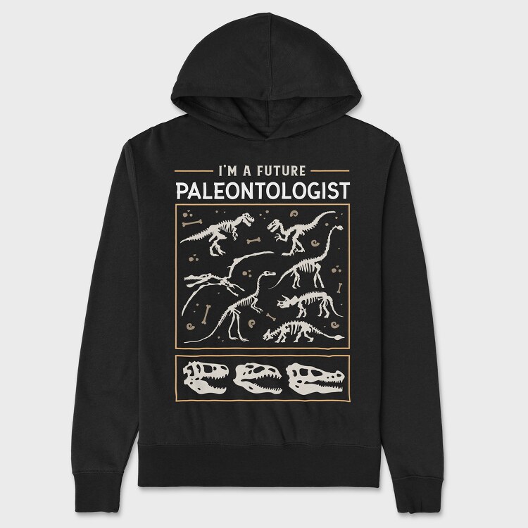 I Am a Future Paleontologist, Hanorac Oversize Barbati (Unisex)