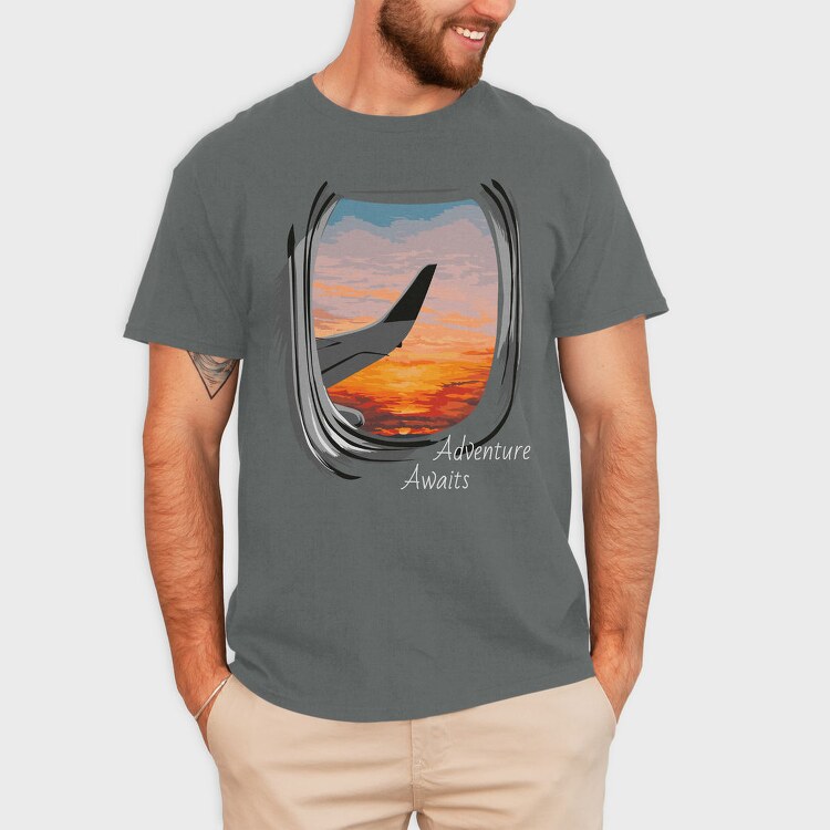 Skyview Adventure, Tricou Barbati (Unisex)