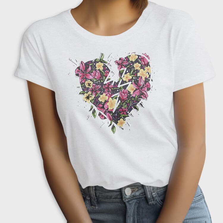 Flower Heart Dreams, Tricou Femei