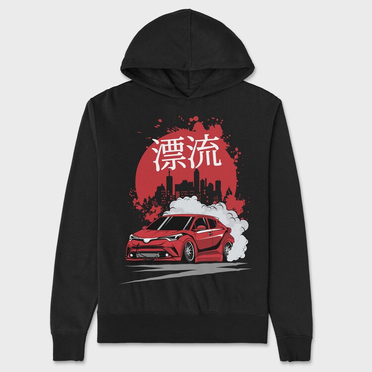 Drift Tokyo, Hanorac Oversize Barbati (Unisex)