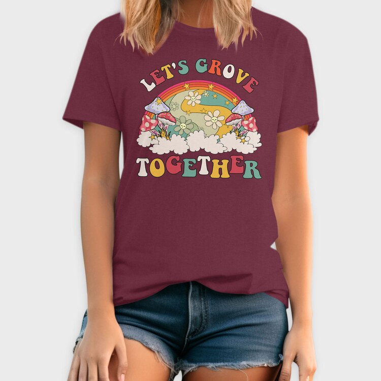 Lets Groove Together, Tricou Barbati (Unisex)